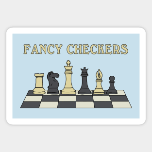 Fancy Checkers Magnet